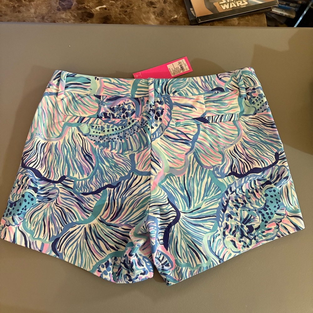 Lilly Pulitzer Callahan stretch shorts sz 6 New - Picture 5 of 8